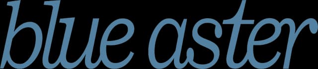 blue aster logo